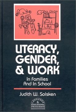 portada literacy, gender, and work: in families and in school (en Inglés)