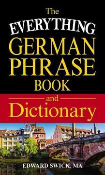 portada The Everything German Phrase Book & Dictionary (en Inglés)