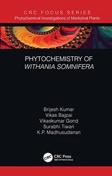 portada Phytochemistry of Withania Somnifera (Phytochemical Investigations of Medicinal Plants) (en Inglés)