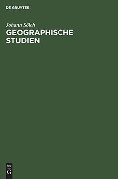 portada Geographische Studien (German Edition) [Hardcover ] 