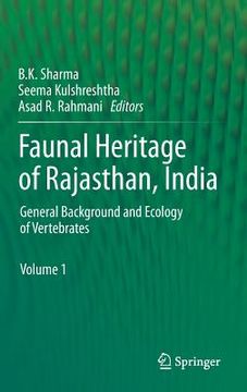 portada faunal heritage of rajasthan, india: ecology and conservation of vertebrates (in English)
