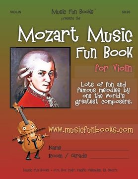 portada Mozart Music Fun Book for Violin (en Inglés)