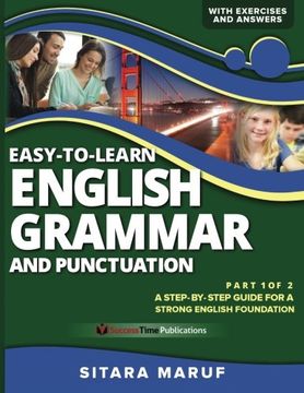 portada Easy-to-Learn English Grammar and Punctuation, Part 1 of 2: A step-by-step guide for a strong English foundation (Volume 1)