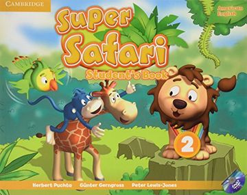 portada Super Safari American English Level 2 Student's Book With Dvd-Rom (Super Minds) (in English)