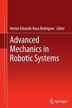 portada Advanced Mechanics in Robotic Systems (en Inglés)