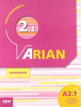 portada Arian A2. 1 Lan-Koadernoa (+Erantzunak)