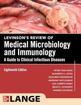 portada Levinson's Review of Medical Microbiology and Immunology: A Guide to Clinical Infectious Disease, Eighteenth Edition (en Inglés)