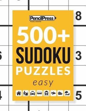 portada 500+ Sudoku Puzzles Book Easy: Sudoku Puzzle Book easy (with answers) (en Inglés)