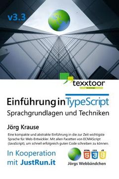 portada Einführung in Typescript: Sprachgrundlagen Und Techniken (en Alemán)