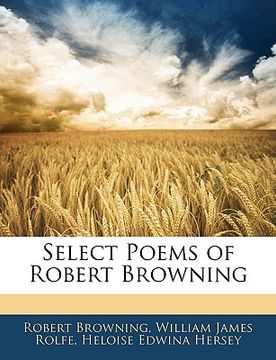 portada Select Poems of Robert Browning (in Japonés)