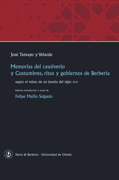 portada Memorias del Cautiverio y Costumbres Ritos (Iberia & Berbería)