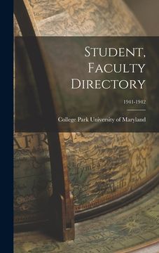 portada Student, Faculty Directory; 1941-1942 (en Inglés)