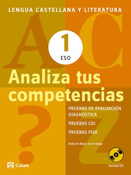 portada Analiza tus competencias. Lengua castellana y Literatura 1 ESO (Cuadernos ESO)