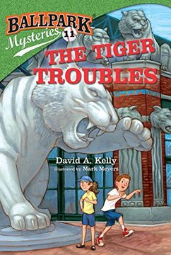 portada Ballpark Mysteries #11: The Tiger Troubles (en Inglés)
