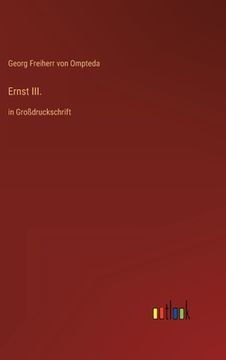portada Ernst III.: in Großdruckschrift (en Alemán)