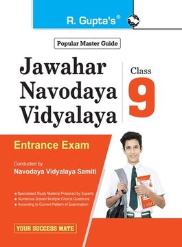 portada Jawahar Navodaya Vidyalaya (JNV) 9th Class Entrance Exam Guide (en Inglés)
