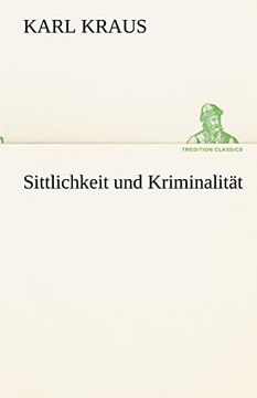 portada Sittlichkeit und Kriminalitat (en Alemán)