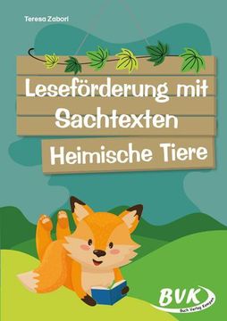 portada Leseförderung mit Sachtexten - Heimische Tiere (en Alemán)
