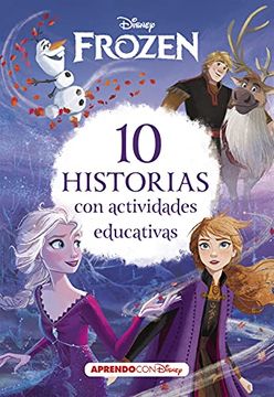 portada Frozen. 10 Historias con Actividades Educativas (Princesas Disney) (in Spanish)