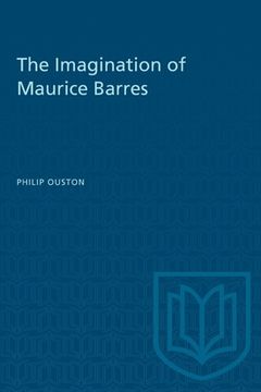 portada The Imagination of Maurice Barres