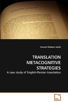 portada translation metacognitive strategies