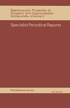 portada Spectroscopic Properties of Inorganic and Organometallic Compounds: Volume 3 (en Inglés)