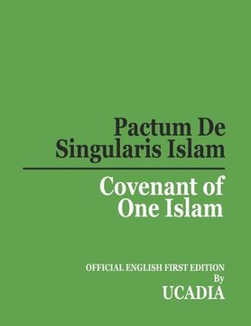 portada Pactum De Singularis Islam (Covenant of One Islam)