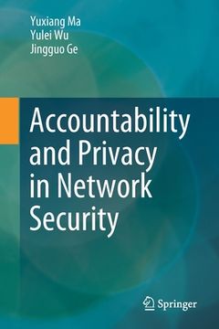 portada Accountability and Privacy in Network Security (en Inglés)