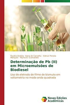 portada Determinação de Pb (II) em Microemulsões de Biodiesel