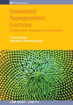 portada Generalized Hypergeometric Functions: Transformations and group theoretical aspects (en Inglés)