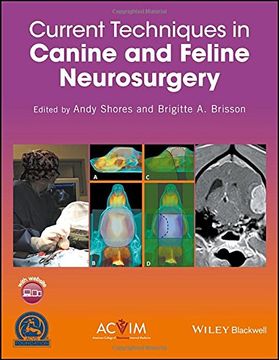 portada Current Techniques in Canine and Feline Neurosurgery (en Inglés)