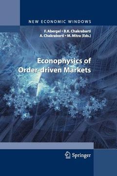 portada Econophysics of Order-Driven Markets: Proceedings of Econophys-Kolkata V (en Inglés)