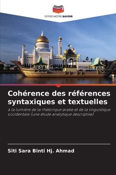 portada Cohérence des références syntaxiques et textuelles