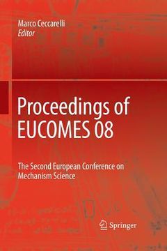 portada Proceedings of Eucomes 08: The Second European Conference on Mechanism Science