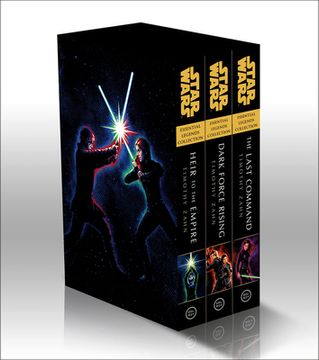 portada The Thrawn Trilogy Boxed Set: Star Wars Legends: Heir to the Empire, Dark Force Rising, the Last Command (Star Wars: The Thrawn Trilogy - Legends) (en Inglés)