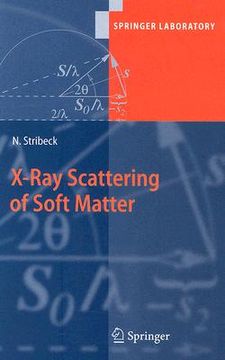 portada x-ray scattering of soft matter (en Inglés)