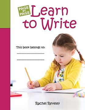 portada Learn to Write: Simple Exercises to Build Writing Confidence (Page by Page) (Volume 1) (en Inglés)