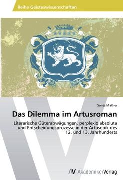 portada Das Dilemma Im Artusroman