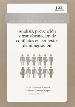 portada Análisis, prevención y transformación de conflictos en contextos de inmigración (Estudios)