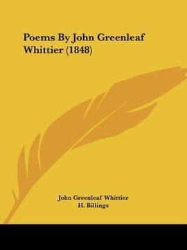 portada poems by john greenleaf whittier (1848) (en Inglés)