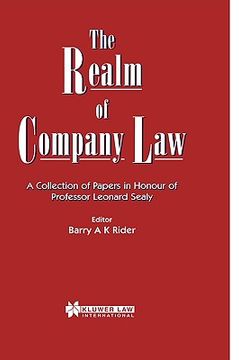 portada the realm of company law, a collection of papers in honour of pro (en Inglés)
