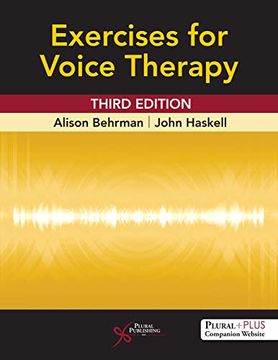 portada Exercises for Voice Therapy, Third Edition (en Inglés)