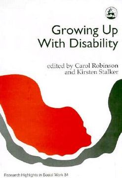 portada Growing Up with Disability (en Inglés)