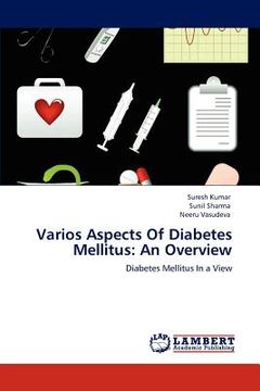 portada varios aspects of diabetes mellitus: an overview (en Inglés)