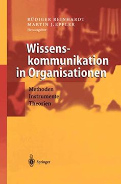 portada Wissenskommunikation in Organisationen: Methoden - Instrumente - Theorien