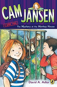 portada Cam Jansen: The Mystery of the Monkey House #10 (en Inglés)