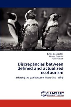 portada discrepancies between defined and actualized ecotourism (en Inglés)