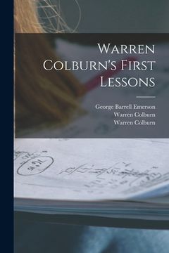 portada Warren Colburn's First Lessons (en Inglés)