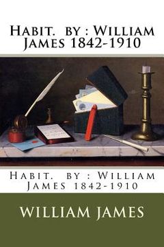 portada Habit. by: William James 1842-1910 