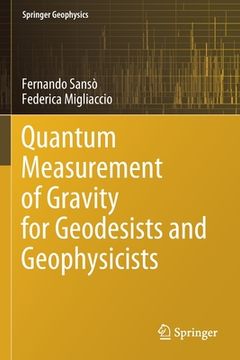 portada Quantum Measurement of Gravity for Geodesists and Geophysicists (en Inglés)